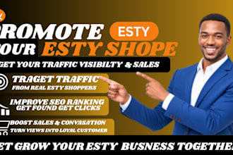 do etsy store promotion to increase shop sales