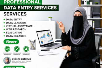 be your expert data entry specialist, ms excel