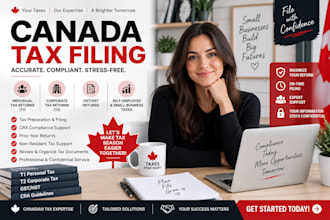 do canada tax return filing for personal t1 or corporate t2