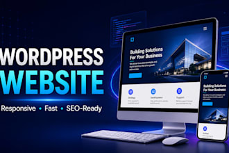 develop a responsive wordpress website or fix website bugs