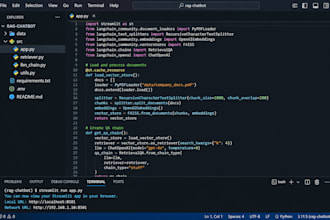 build a custom rag ai chatbot for your documents or website