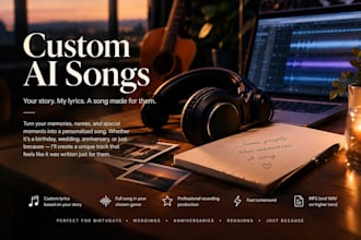 create a personalized song for any occasion