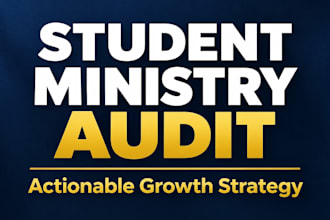 evaluate your student ministry and help you level up