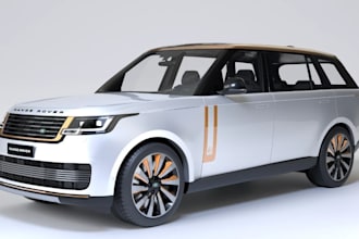 craft custom 3d suv car, car concept render,vehicle interior redesign,beamng car