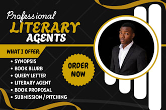 be your literary agent for movie script screenplay synopsis writing submissions