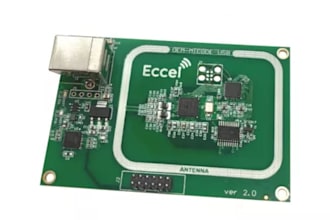 design rfid nfc reader pcb antenna and rf hardware