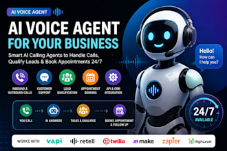 build an ai voice agent for calls and appointment booking
