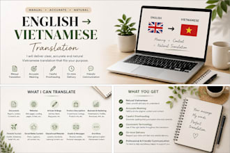 translate english to vietnamese manually and naturally