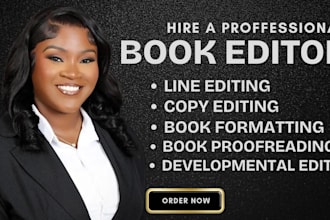 provide developmental editing for your book