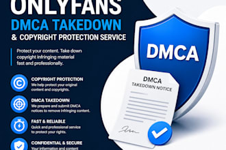 onlyfans dmca takedown and copyright protection services