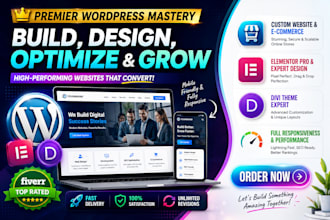 build wordpress website redesign wordpress website