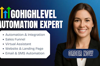 be your gohighlevel expert for CRM automation and workflows