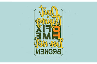 make groovy hippie vintage retro design for t shirt design