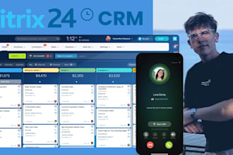 set up and configure your bitrix24 CRM