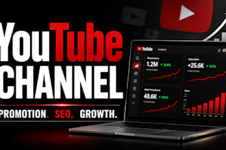 promote your youtube channel with SEO and strategic growth