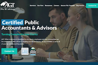 build squarespace accounting website bookkeeping website tax advisor cpa website