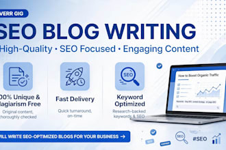 write SEO optimized blog posts and articles with ai tools
