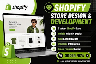 build a shopify store for your business