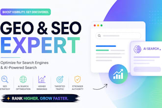 optimize your wesbsite for SEO and ai search with GEO ranking
