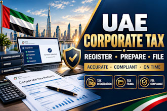 file uae corporate tax registration and tax filing for compliant uae businesses