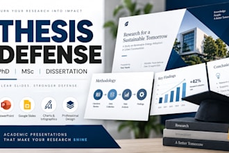 design phd msc thesis defence dissertation presentation powerpoint slides