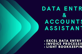 do accurate data entry invoice processing and basic bookkeeping