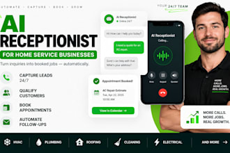build an ai receptionist for your home service business