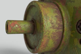 create realistic gameready 3d props and hard surface assets
