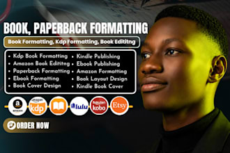 do book formatting, paperback formatting, KDP book formatting, book typesetting
