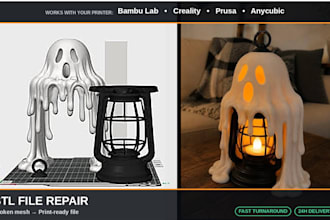 create repair, modify, fix stl files for quality 3d printing