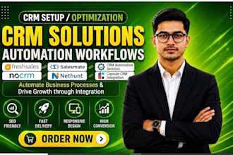 setup freshsales salesmate CRM automation nocrm nethunt capsule CRM integration