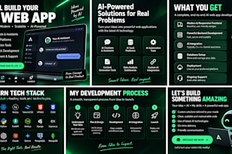 build an ai powered web application
