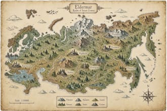 create a dnd rpg map for your fantasy campaign