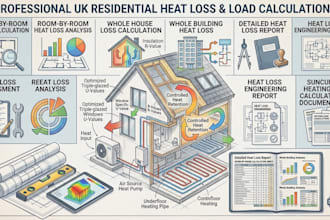room by room heat loss calculation house heat loss building report detailed full
