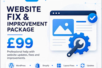 fix and improve your wordpress website