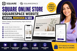 build redesign square online store squarespace website ecommerce squareup expert