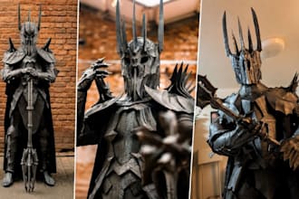 do cosplay helmet mask armor weapons props and full cosplay set for 3d printing