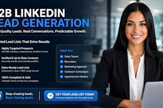 build a highly targeted b2b lead list