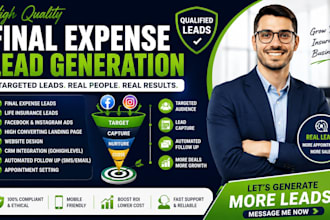 final expense leads burial insurance leads final expense landing page