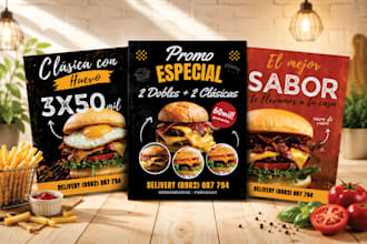 design a professional social media flyer