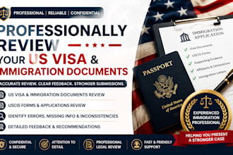 professionally review your US visa and immigration documents