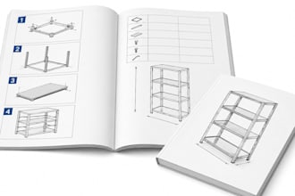 create product manual, instruction manual and user guide with PDF booklet manual