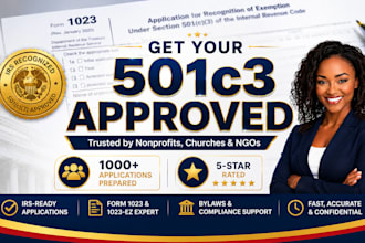 prepare your 501c3 tax exempt application, form 1023ez, and bylaws