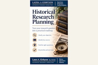 create your historical research plan