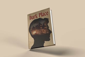 design individual book cover and e book cover