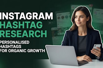 research perfect instgram hashtags for top organic grow