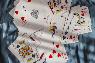 do poker cards divination, on various topics