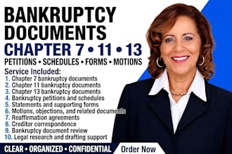 be your USA bankruptcy attorney for chapter 7, chapter 11, and chapter 13