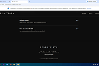 design a modern professional landing page for your business