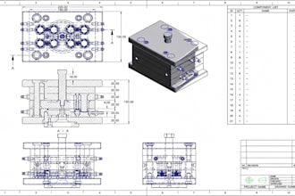 design injection mold product design solidworks dfm plastic mold 3d cad